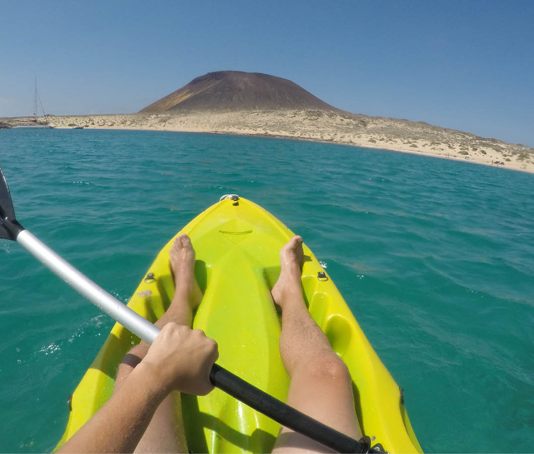 La Gracious Island is a natural reservoir north of Lanzarote, canary island. It is famous for its “yellow volcano", for Playa la Francesa, for its clean sea and its natural wildlife.