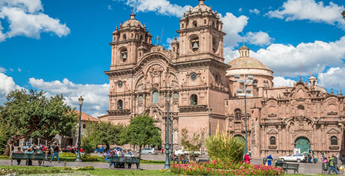 Plaza de Armas in Cusco Peru