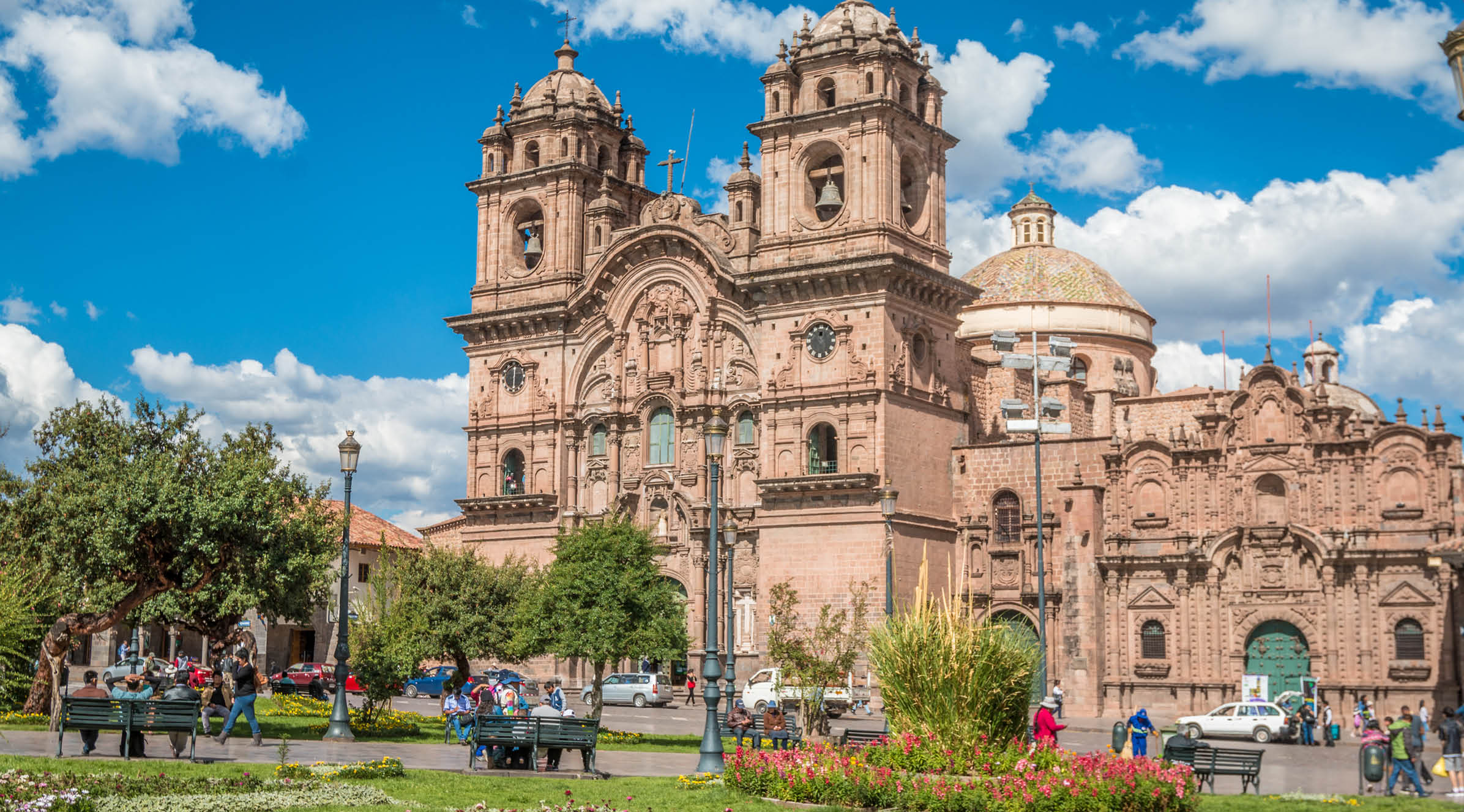 Plaza de Armas in Cusco Peru