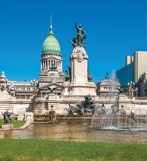 National Congress building, Buenos Aires, Argentina
