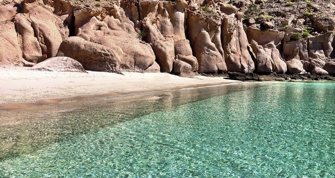 Isla Espíritu Santo is an island in the Gulf of California (Sea of Cortez), off the Mexican state of Baja California Sur 