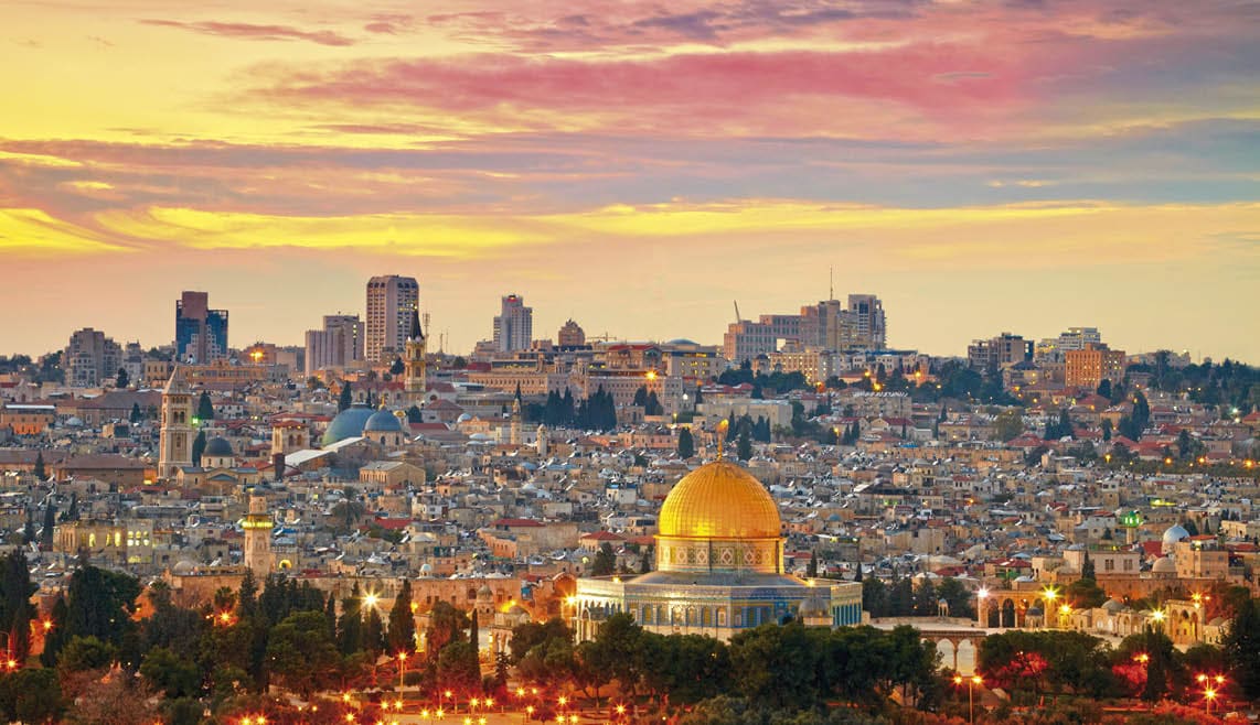 View to Jerusalem old city. Israel