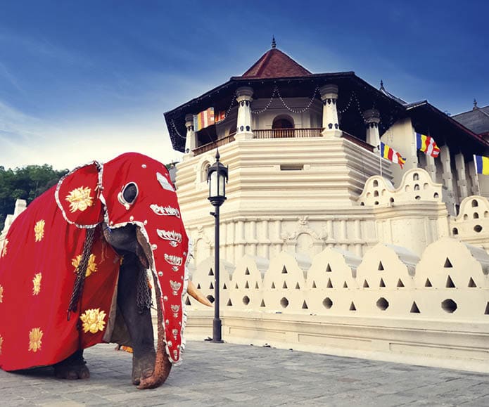 Temple of the tooth of Buddha, Kandy, SriLanka